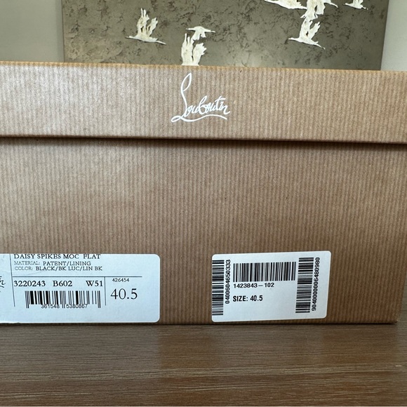 Christian Louboutin Daisy Spikes loafers in size 40.5 - Picture 12 of 12
